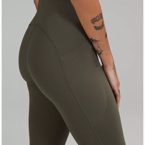 Olive Green Swift Speed HR 28” Lulu Leggings